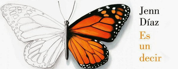 alt="Portada del libro "Es un decir" de Jenn Díaz www.olelibros.com"